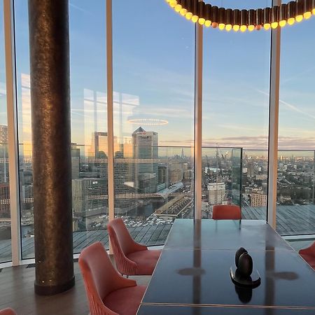 Luxury Modern 2 Bed Flat With Balcony And City View - Canary Wharf City Center Лондон Экстерьер фото