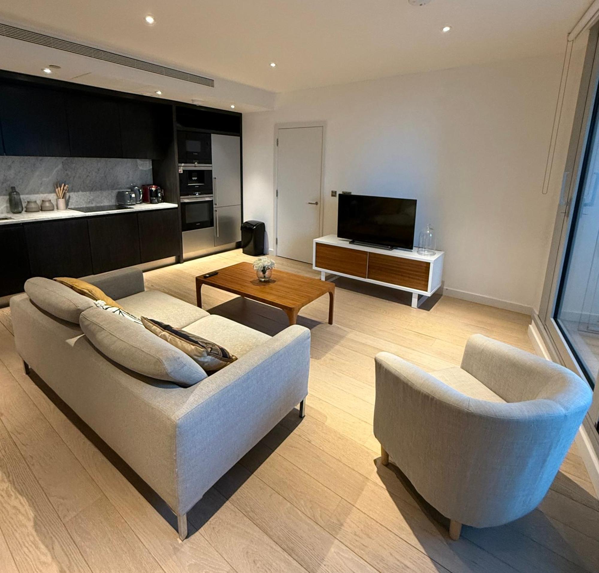 Luxury Modern 2 Bed Flat With Balcony And City View - Canary Wharf City Center Лондон Экстерьер фото